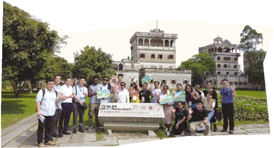 江门吸引越来越多外国游客前来旅游。梁诗雅 江门吸引越来越多外国游客前来旅游。梁诗雅