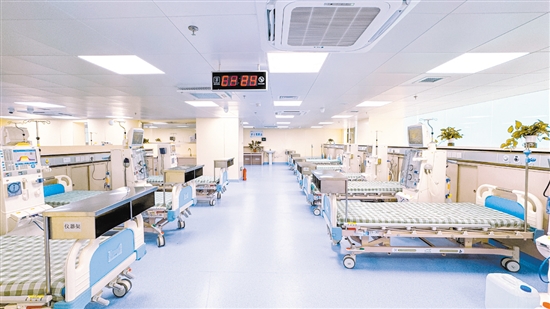 全新的血液净化中心于2024年12月31日正式启用。