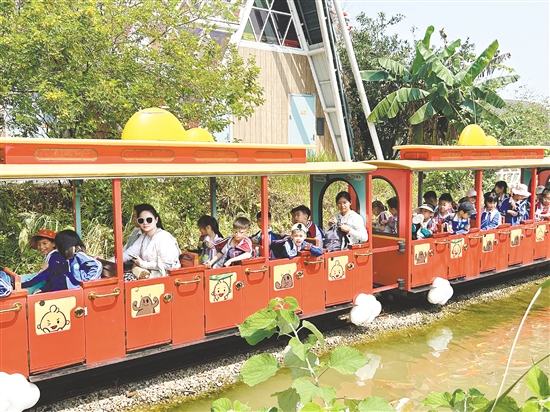 佛山学子到江门古劳水乡旅游区开展研学活动。 佛山学子到江门古劳水乡旅游区开展研学活动。