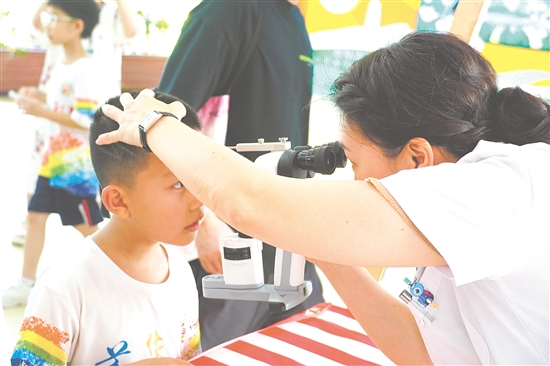 光明守卫者嘉年华活动体验现场。 光明守卫者嘉年华活动体验现场。