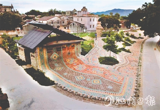 蚬冈镇东和村联登里人居环境整治工程。