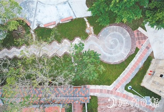 百合镇茅冈宝顶村人居环境整治工程。