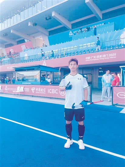 梁展豪代表吉林队参赛，表现不俗。