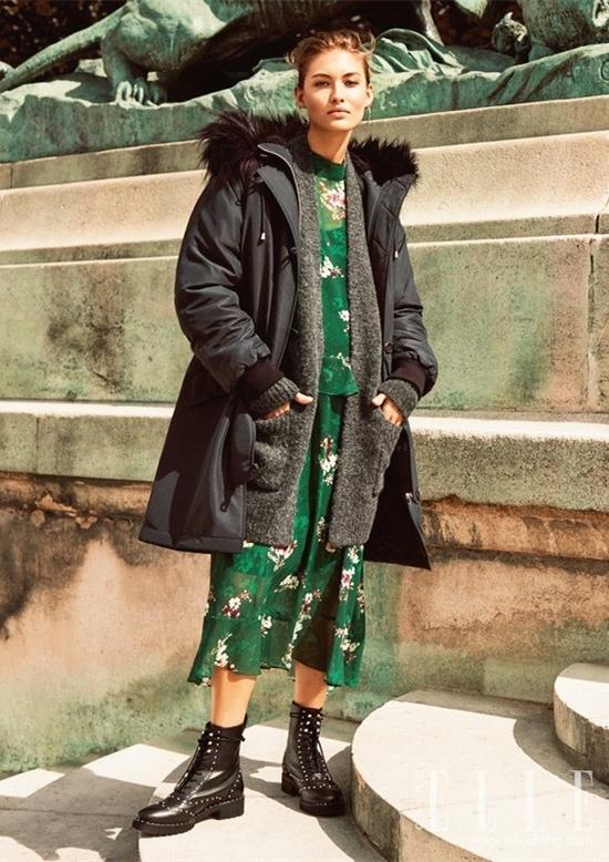 冬天也想要任性地穿裙子?没有羽绒服帮你还真不行