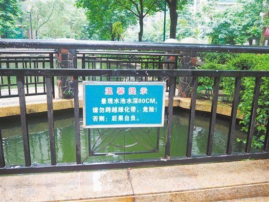 景观水池存安全隐患 大多数受访市民:多方合力,共同营造安全环境