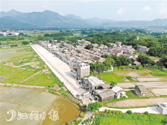 现在的望岗村，村前屋后干净整洁，每到周末，都会吸引大批游客前往。