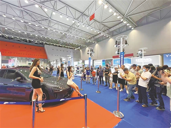 车展现场将有不少备受瞩目的汽车品牌亮相。