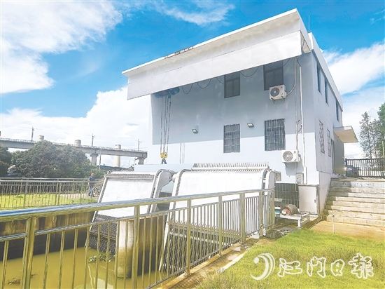 大洞电排站可以有效进行强排操作，改善区域水资源环境。