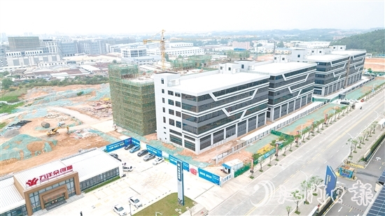 万洋众创城施工现场。 万洋众创城施工现场。