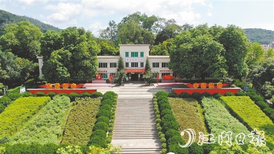 纪念周恩来总理视察新会图片展是开展红色主题研学的重要点位。