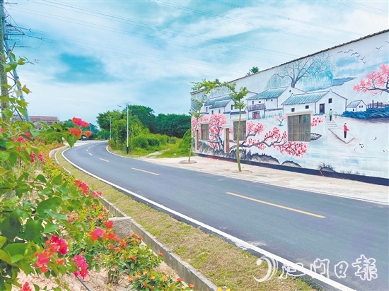 雅瑶镇昆东元太线的风貌大大提升。 雅瑶镇昆东元太线的风貌大大提升。