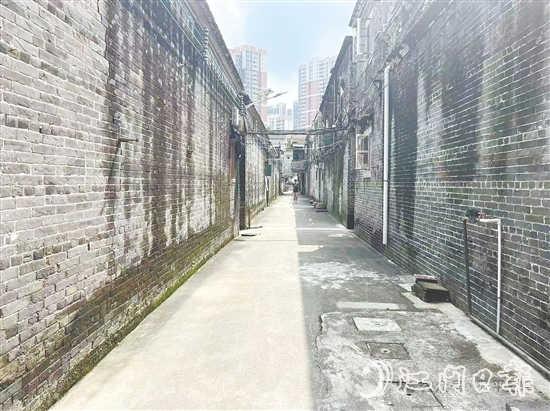 曾经的“垃圾巷”变得干净整洁。