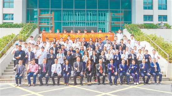 “泰国巴吞他尼大学国际学生学习培训班”开班。