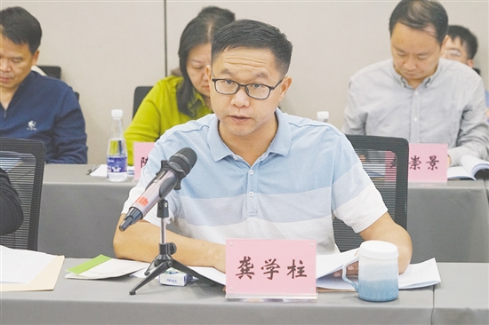 市人大代表、江门市文旅交通投资集团经营部经理龚学柱