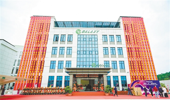 11月18日下午，总投资3亿元的鹤山格莱仕智造基地项目正式投产。