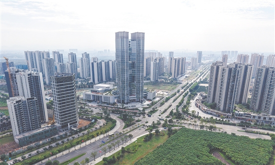 珠西枢纽新城。