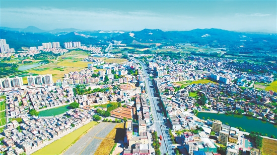 今年，鹤山各镇（街）将立足自身资源禀赋谋篇布局，推动经济高质量发展。图为址山镇。