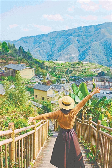 马安竹海那世外桃源般的景致让阿文沉醉其中。 马安竹海那世外桃源般的景致让阿文沉醉其中。