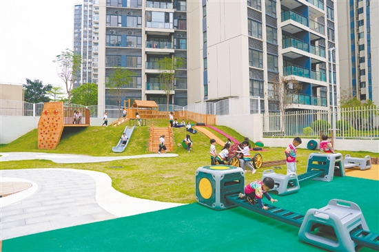 江门幼专附属幼儿园打造快乐成长乐园。
