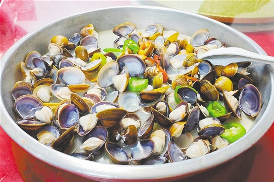 清明前后，是黄沙蚬最肥美的时节。