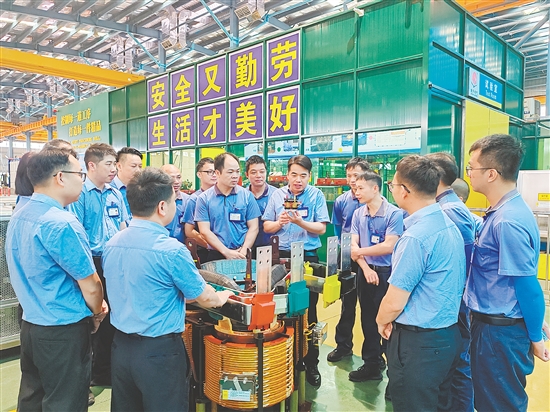 广东敞开电气有限公司装配车间