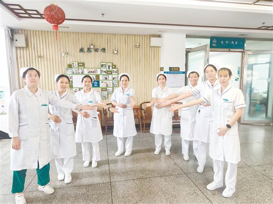 江海区中西医结合医院中医护理团队