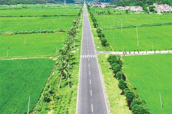 省道S275，又称川中大道，是连接码头至景区的主要道路，沿途田野、村庄风景优美，被称为“最美省道”。
