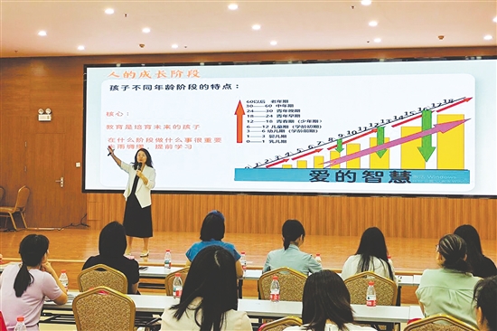 资深家庭心理成长陪伴官现场传授“提升孩子抗挫力五步法”“家庭沟通五句话”等实用方法，引导家长从“知道”走向“做到”。