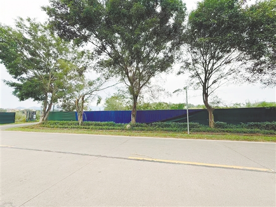改造前美丽乡镇入口通道