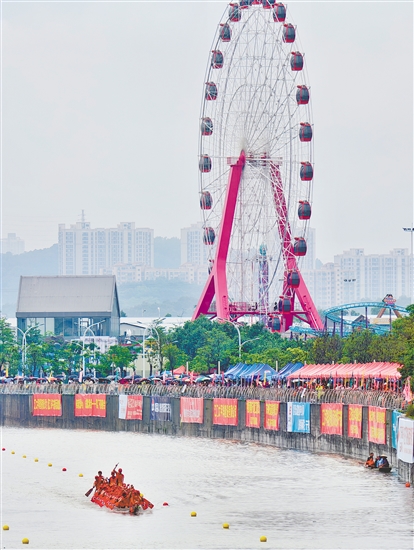 2026年江门市(蓬江)端午龙舟活动现场周边风光。 2026年江门市(蓬江)端午龙舟活动现场周边风光。
