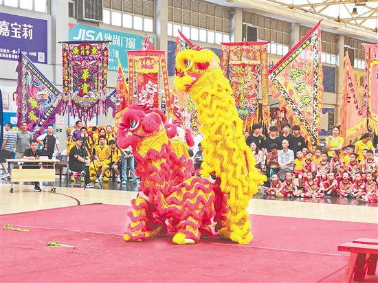 联和小学龙狮队凭借出色表现荣获一等奖。