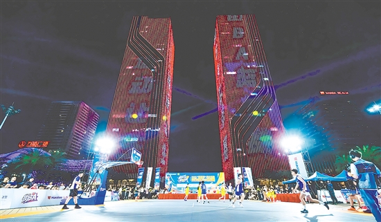 环市“街BA”进一步激发侨都夏夜文体活力。受访者供图