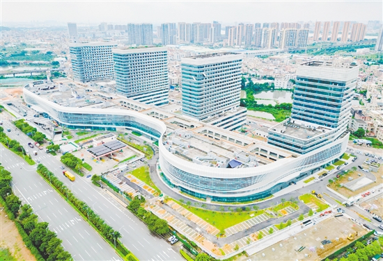 江门市中心医院新院区即将启航。
