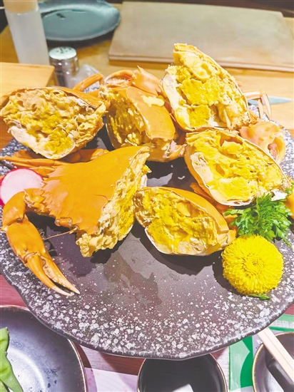 每年7月初至8月末是黄油膏蟹最肥美的时候。