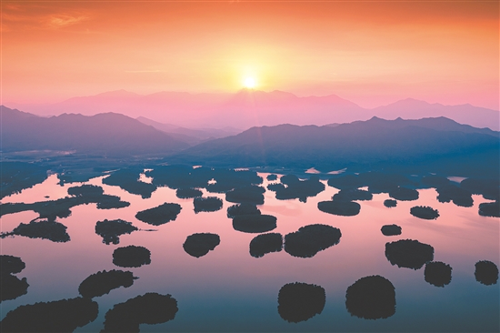 孔雀湖（大沙河水库）国家湿地公园是开平市重要饮用水源地。