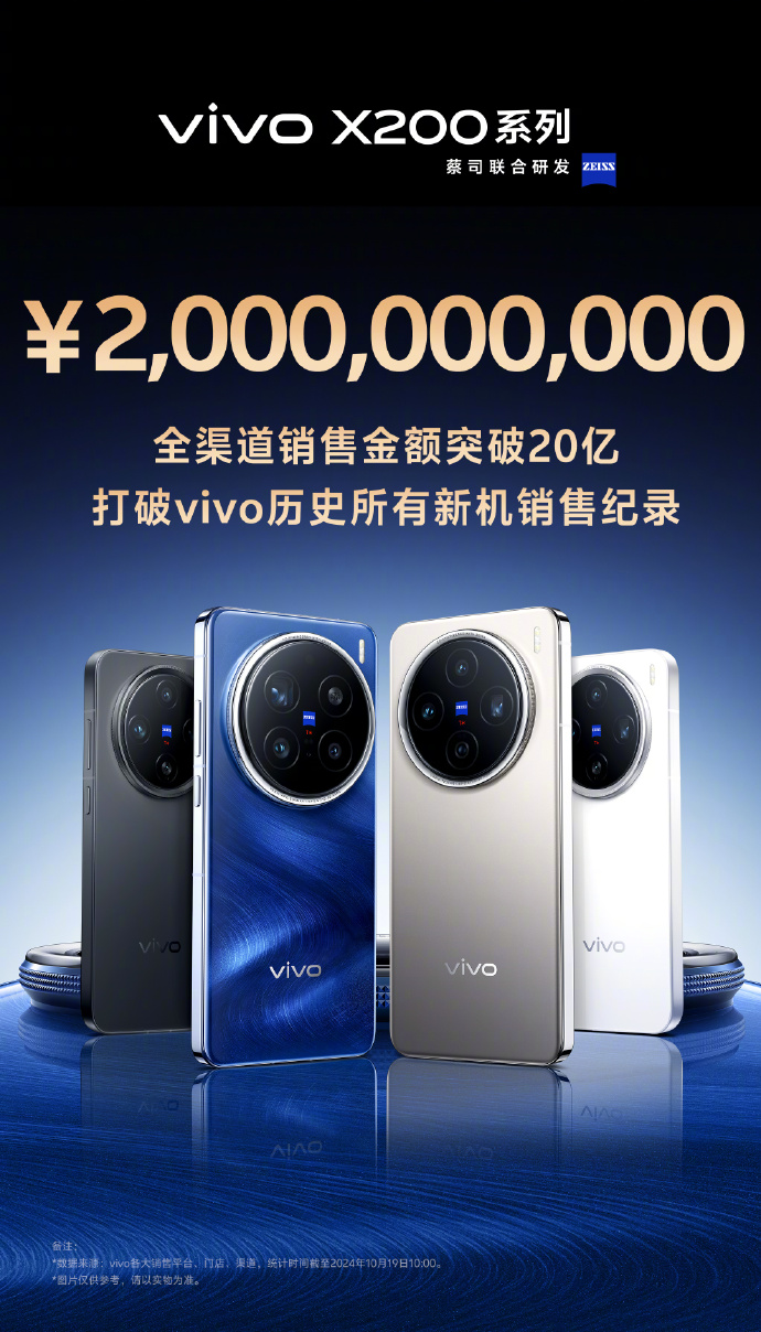 vivo X200系列火热销售中！网友反应门店被挤爆