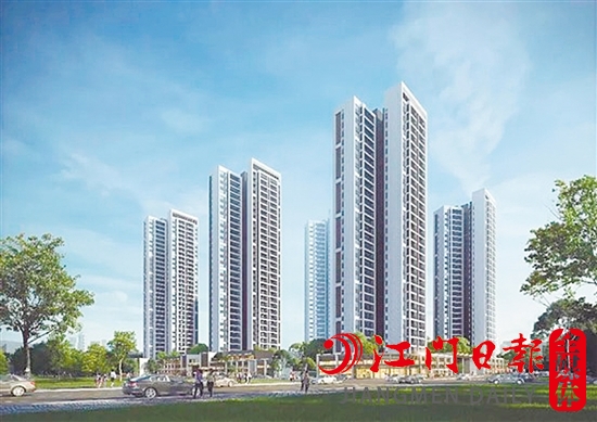 中核·和悦府项目效果图。