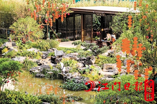 东湖碧桂园园林还原“小东湖”。