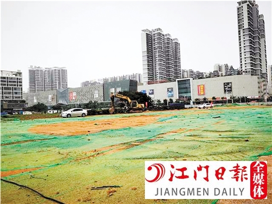 新会年内挂出的首宗商住用地位于枢纽新城。