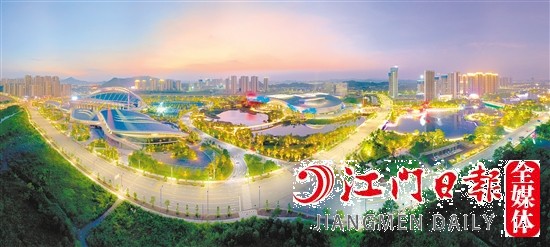 滨江新区高楼林立。