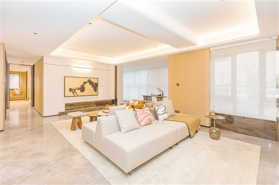 高品质住房受青睐。 高品质住房受青睐。