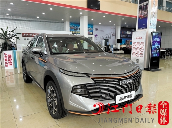 哈弗神兽的外观很大气。